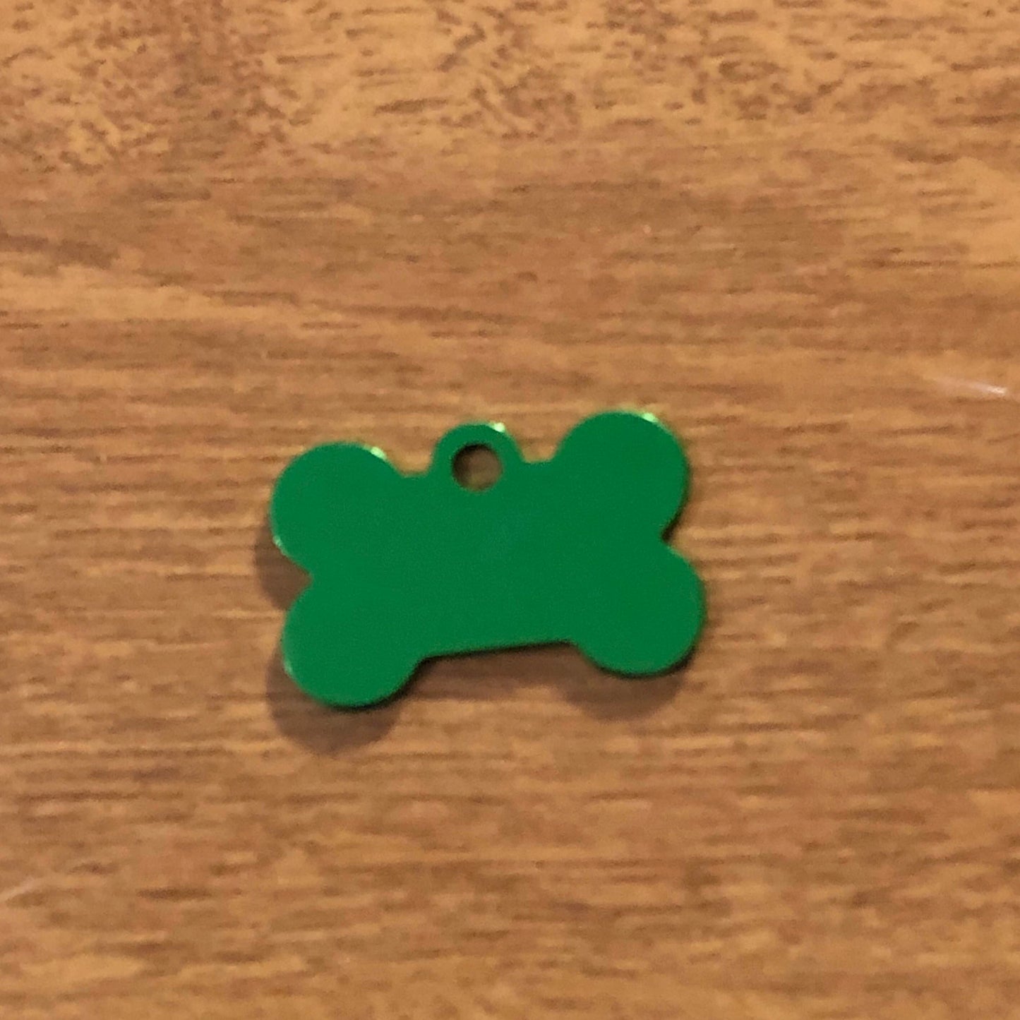 Small Bone, Personalized Aluminum Tag