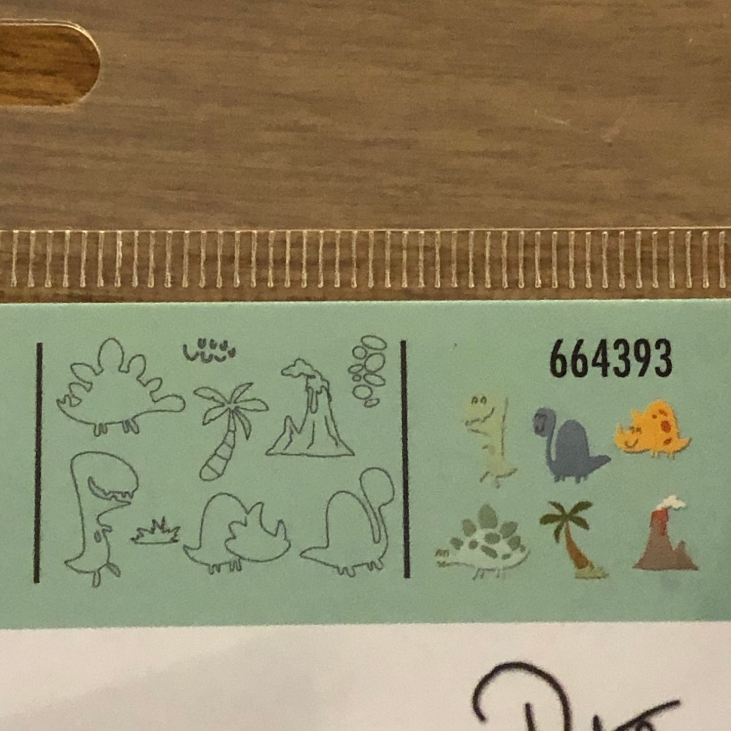 Sizzix Dinosaurs Thinlits 9 Dies Set by Pete Hughes 664393