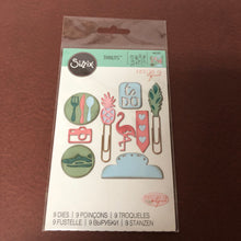 Load image into Gallery viewer, Planner Page Icons #2, Sizzix Thinlits Dies, 9 Piece Dies Set, By Katelyn Lizardi, 661527