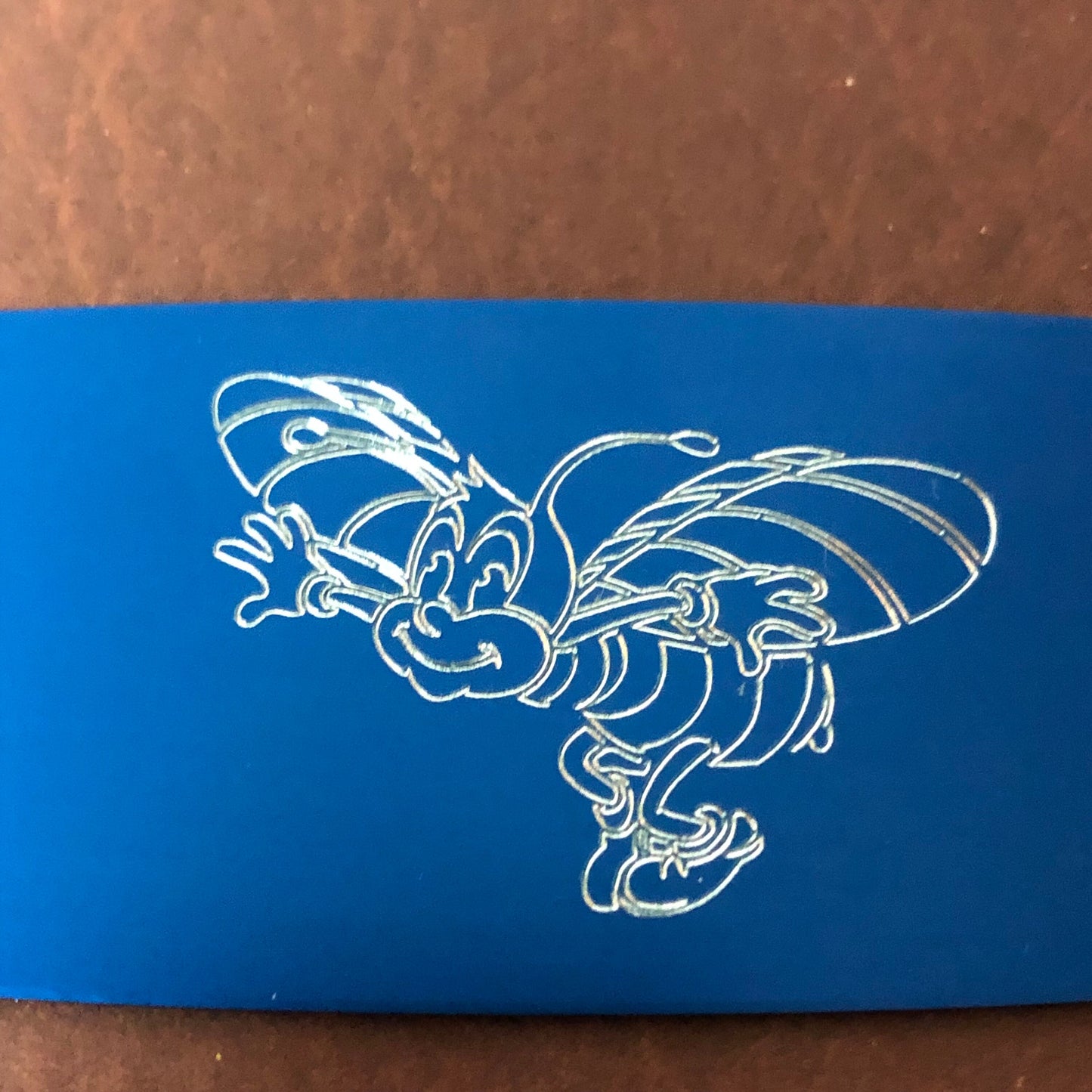 Bumblebee, Bee, Honey Bee, Personalized Aluminum Luggage Tag, Diamond Engraved, Perfect for Carry-on, Backpacks and Suitcases, CAgAPLT