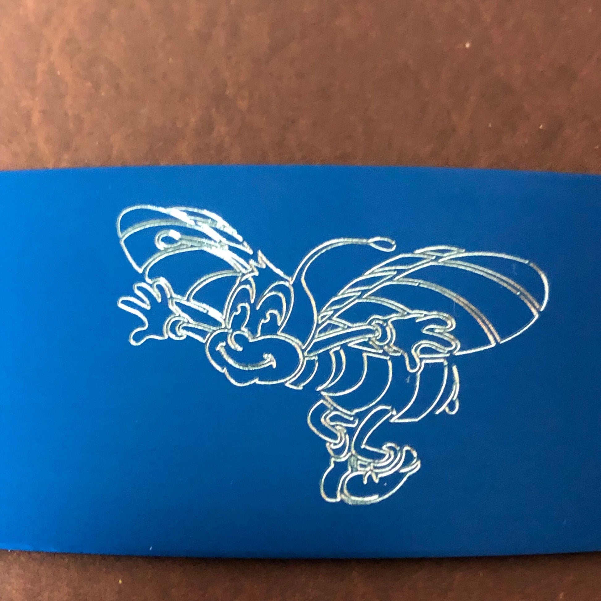 Bumblebee, Bee, Honey Bee, Personalized Aluminum Luggage Tag, Diamond Engraved, Perfect for Carry-on, Backpacks and Suitcases, CAgAPLT