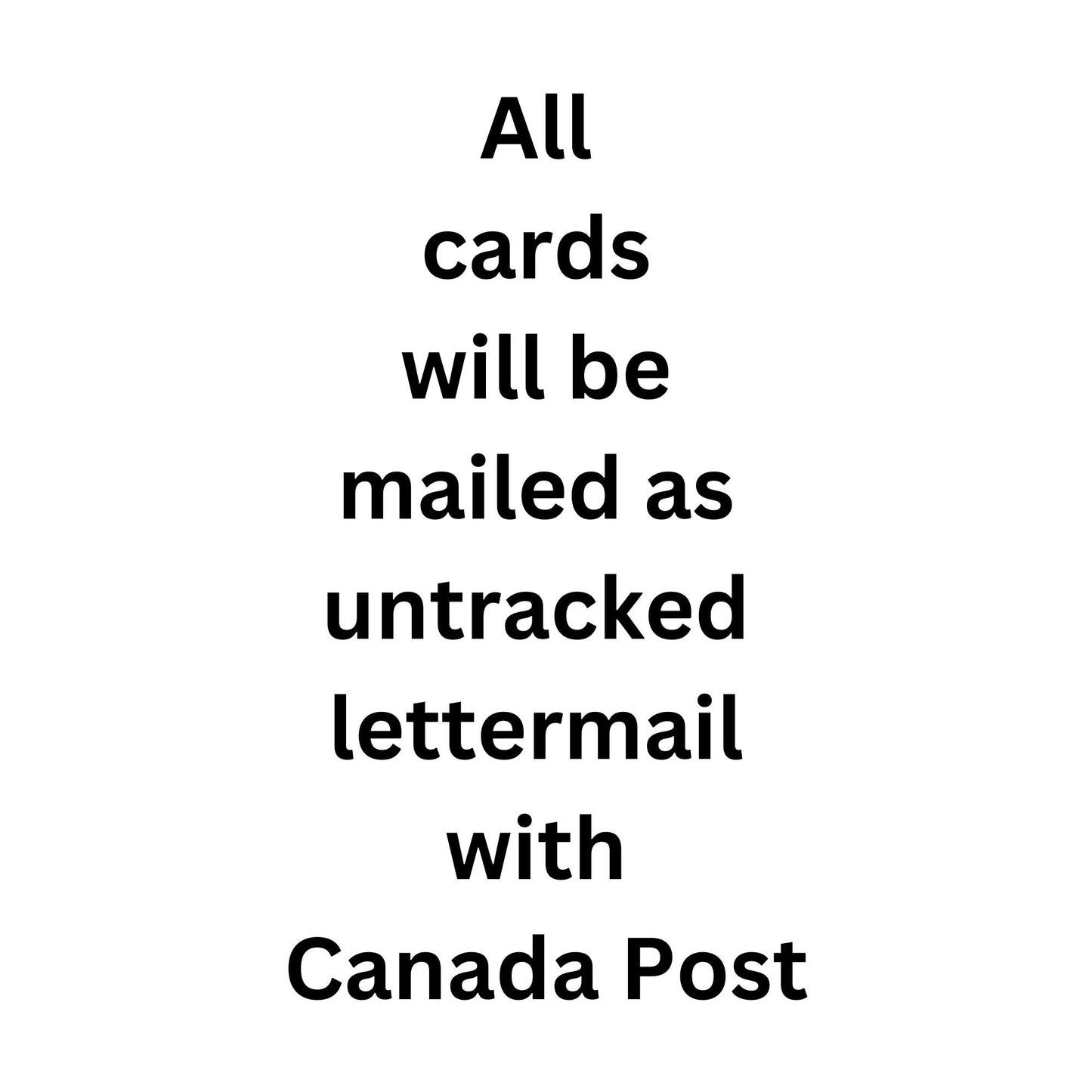 I just wanted to say thank you very much card Handmade Thank You Card Choice of One or All Three Cards