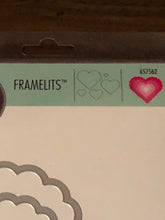 Load image into Gallery viewer, Scallop Hearts Sizzix Framelits 5 Piece Dies 657562