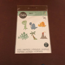 Load image into Gallery viewer, Sizzix Dinosaurs Thinlits 9 Dies Set by Pete Hughes 664393