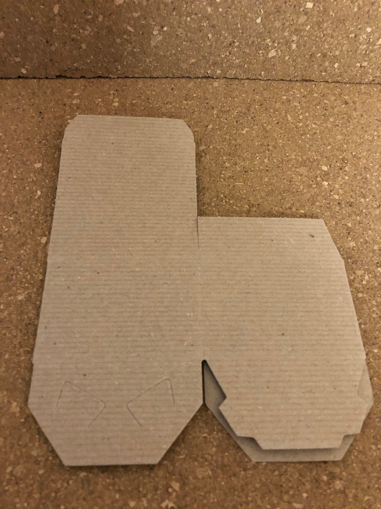 4 x 4 x 4" Kraft Pinstripe Gift Boxes