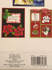 Recollections, Christmas 8 Piece Clear stamps and Dies set 529319 For Card Making,