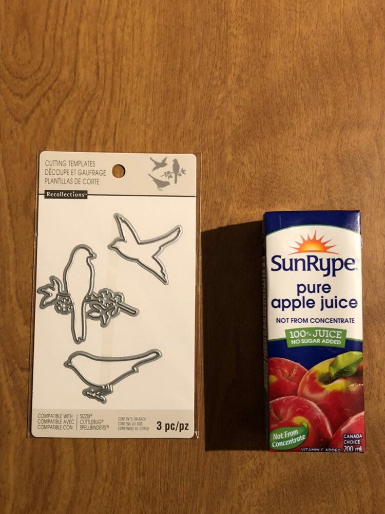 Recollections Bird Cutting Template Dies 3 Pieces