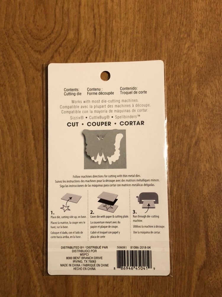 Recollections Bird Cutting Template Dies 3 Pieces