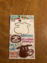 Load image into Gallery viewer, Recollections Cheeky Modern Pop Clear Stamp and Die Kit 13 Pieces
