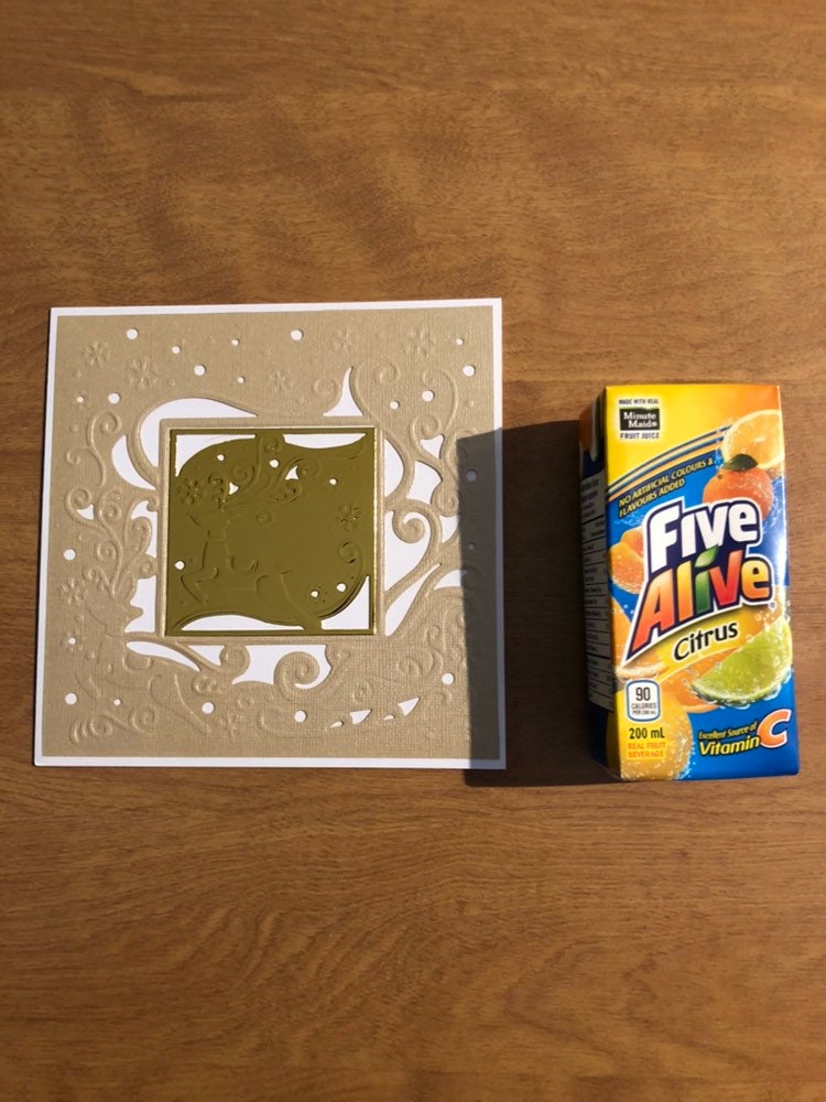 Set of Three Handmade Deer Christmas Cards