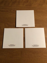 Load image into Gallery viewer, Set of Three Handmade Excavator Happy Birthday Cards 5 3/4&quot; X 5 3/4&quot; 14.5cm x 14.5cm