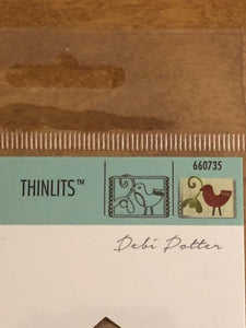 Turtle Dove Sizzix Thinlits 1 Piece Die Set By Jen Long 660735