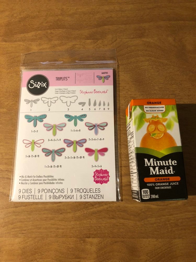 Sizzix Triplits Dragonflies Dies By Stephanie Barnard 660705