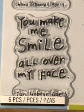 Load image into Gallery viewer, Friendly Advice Kid Quotes Inkadinkado Clear Stamps 6 Pieces 99181