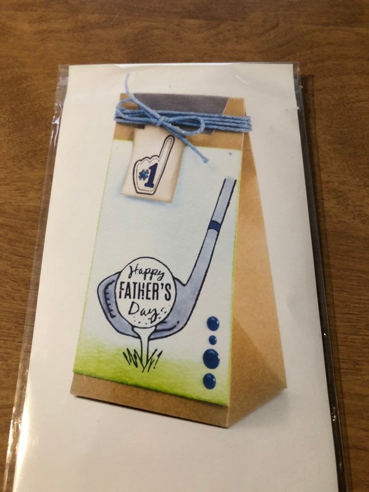Sizzix All Star Dad 6 Piece Clear Stamps Set by Jen Long 662004