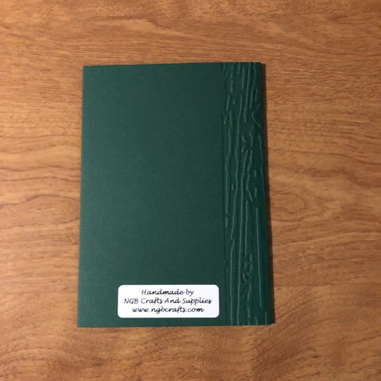 I just wanted to say thank you very much card Handmade Thank You Card Choice of One or All Three Cards