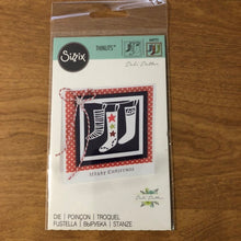 Load image into Gallery viewer, Christmas Stockings Sizzix Thinlits Die By Debi Potter 660725