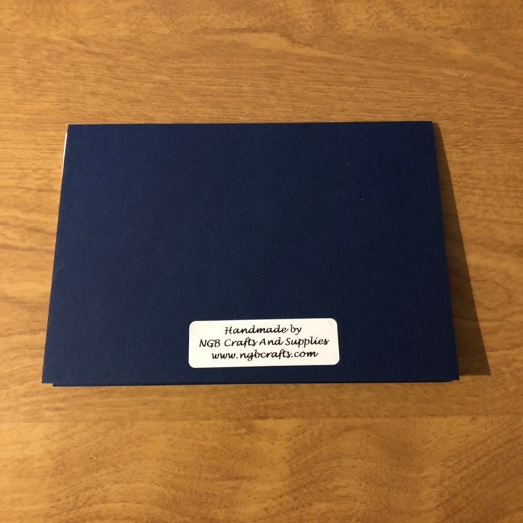 Ahoi Ship Anchor Deutsche Karten Handgemach Ahoi Ship Anchor German Card Handmade Choose One or Both Cards