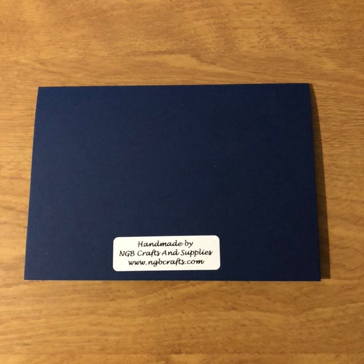 Ahoi Ship Anchor Deutsche Karten Handgemach Ahoi Ship Anchor German Card Handmade Choose One or Both Cards