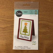 Load image into Gallery viewer, Christmas Tree, Sizzix Thinlits Die, By Debi Potter 660727 For Making Christmas Cards