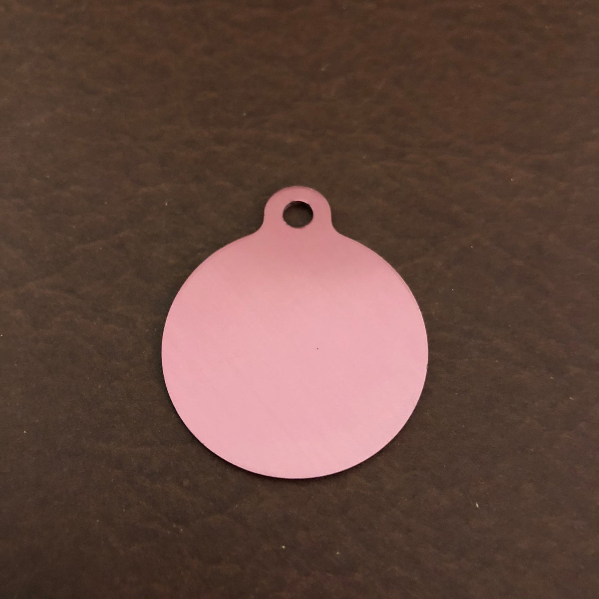 Heart With Bones Dog Tag Cat Tag Large Circle Tag Personalized Aluminum Tag Diamond Engraved Puppy Tag Kitty Tag For Dog Collar