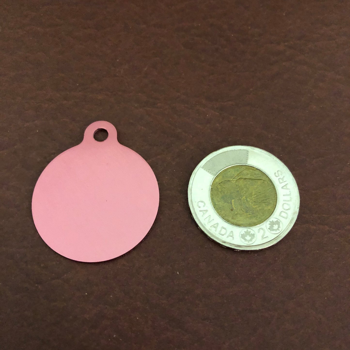 Heart With Bones Dog Tag Cat Tag Large Circle Tag Personalized Aluminum Tag Diamond Engraved Puppy Tag Kitty Tag For Dog Collar