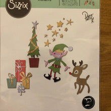 Load image into Gallery viewer, Santa&#39;s Workshop Thinlits Sizzix 20 Pieces Dies Set By Pete Hughes 664495