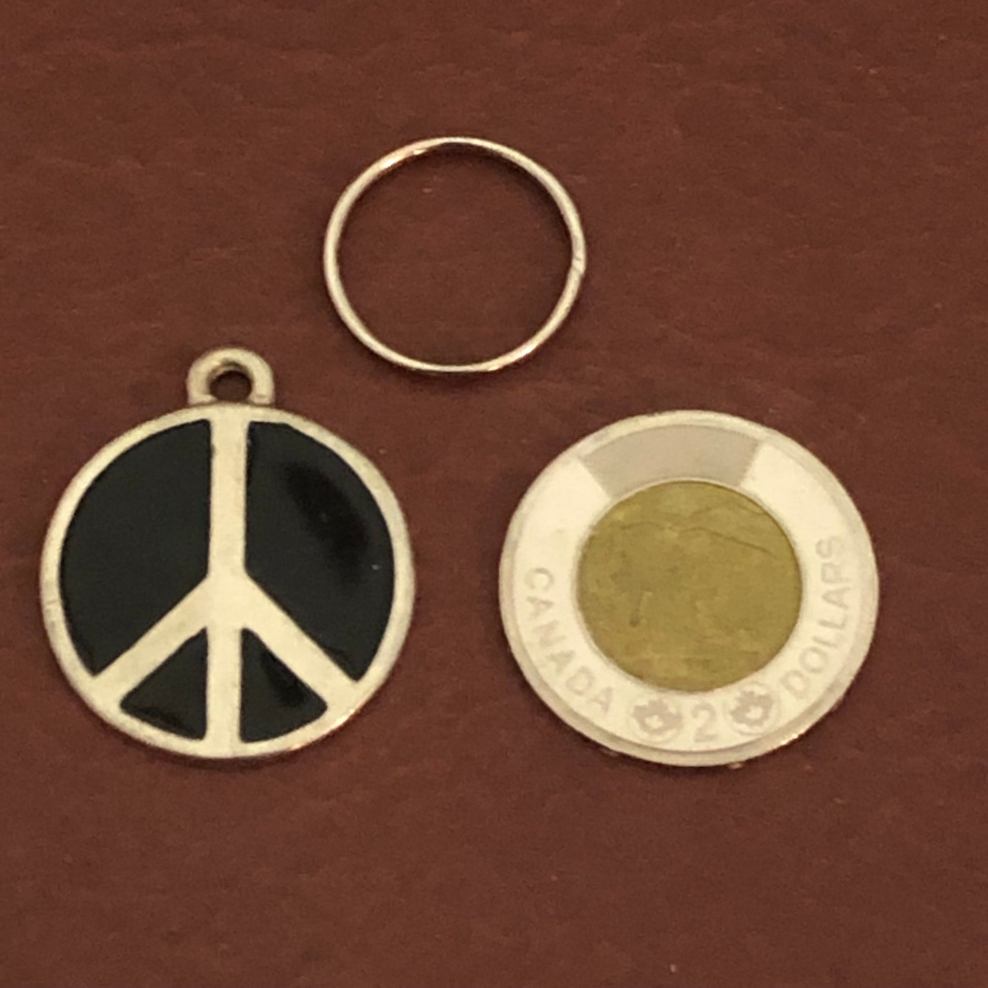 Black Peace Sign, Large Pewter Circle Tag, Opaque Pastel Tags, Personalized Diamond Engraved, Dog Tag, Cat Tag, For Dog Collar, Cat Collars