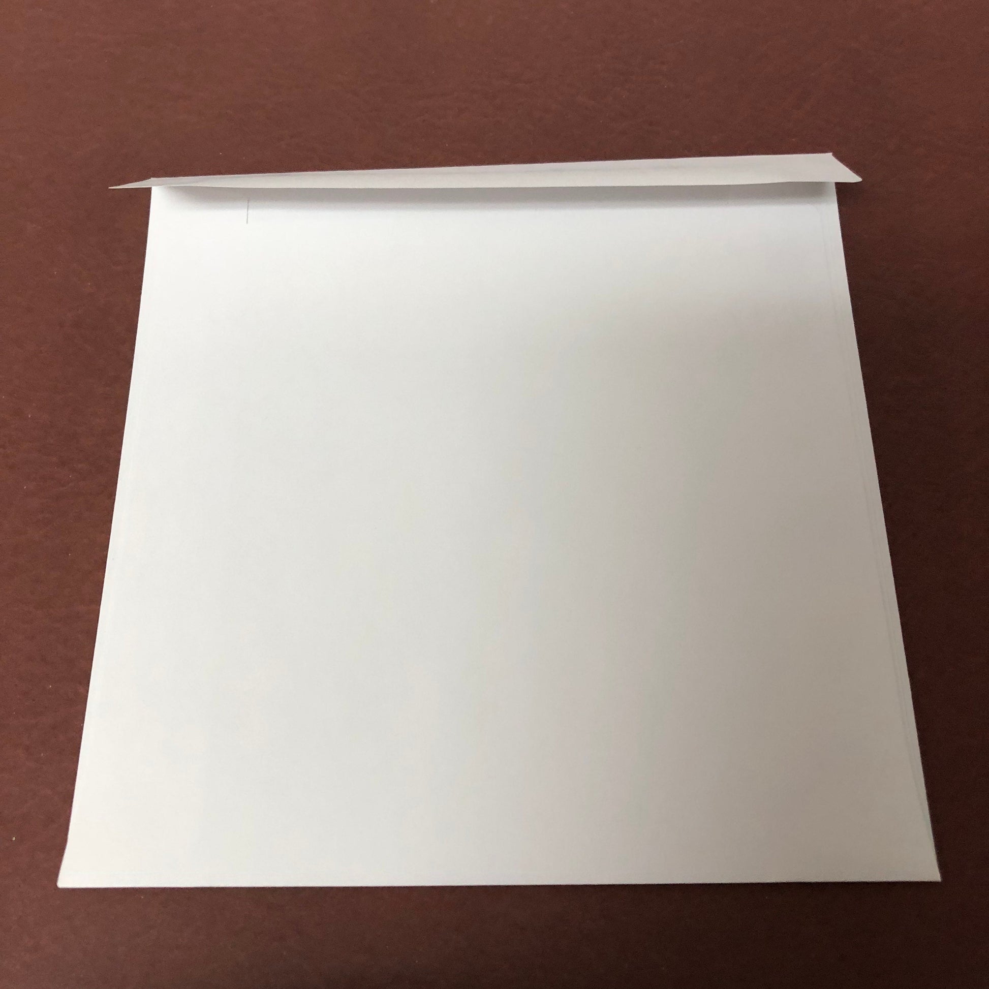 6 1/2" x 6 1/2" 17 x 17 cm Square Gummed Envelopes Pack of 25 Envelopes 28lb White Envelopes For Announcements, Invitations, Cards SGE6H6H