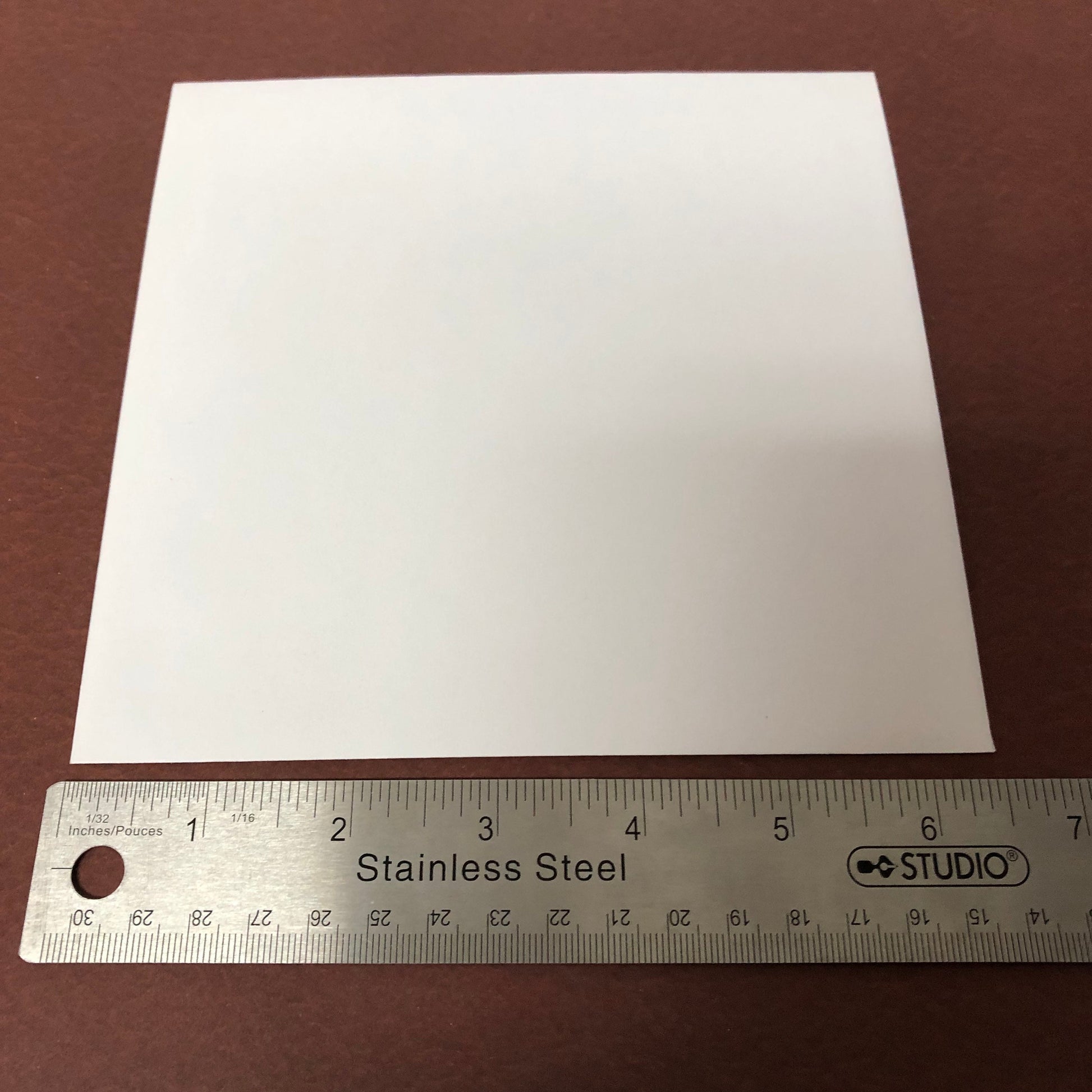 6 1/2" x 6 1/2" 17 x 17 cm Square Gummed Envelopes Pack of 25 Envelopes 28lb White Envelopes For Announcements, Invitations, Cards SGE6H6H