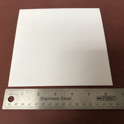 6 1/2" x 6 1/2" 17 x 17 cm Square Gummed Envelopes Pack of 25 Envelopes 28lb White Envelopes For Announcements, Invitations, Cards SGE6H6H