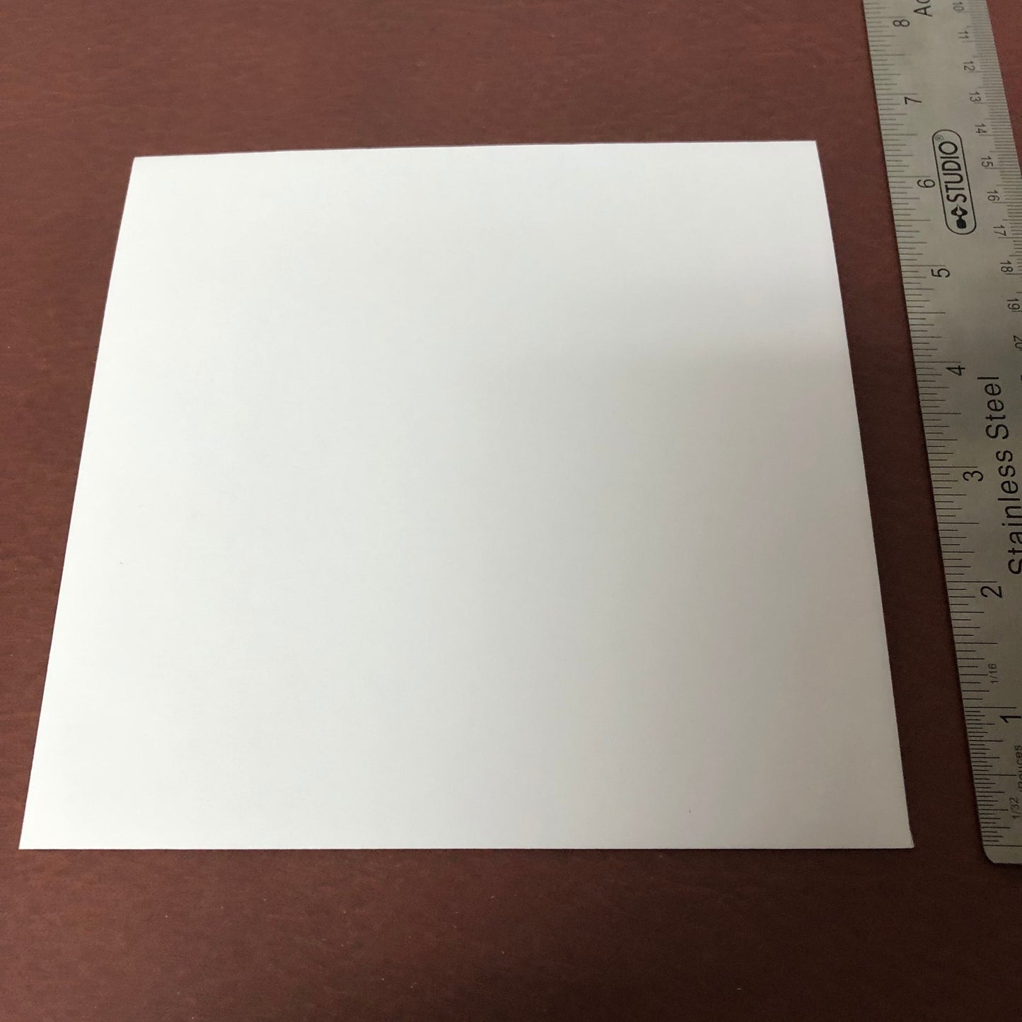 6 1/2" x 6 1/2" 17 x 17 cm Square Gummed Envelopes Pack of 25 Envelopes 28lb White Envelopes For Announcements, Invitations, Cards SGE6H6H