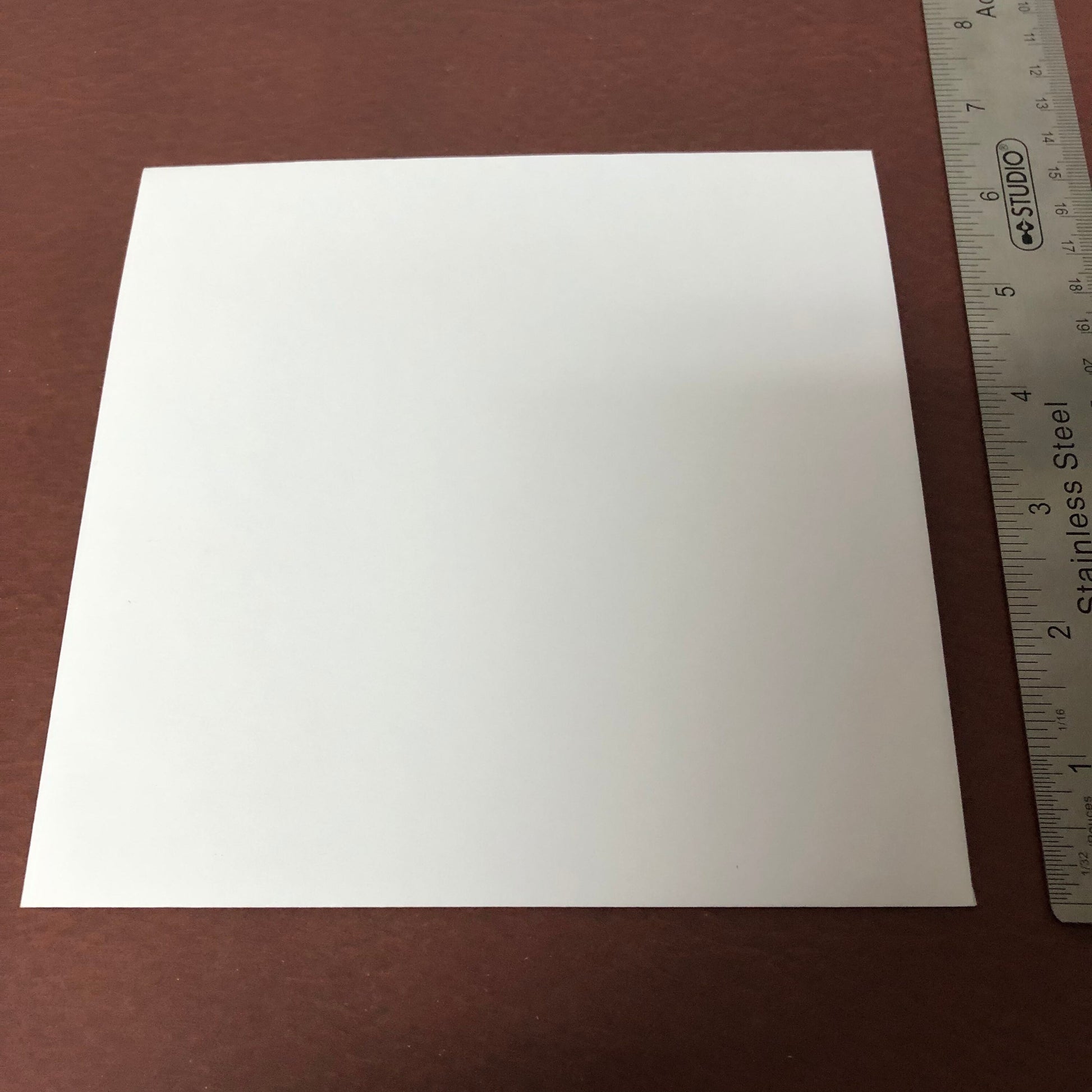 6 1/2" x 6 1/2" 17 x 17 cm Square Gummed Envelopes Pack of 25 Envelopes 28lb White Envelopes For Announcements, Invitations, Cards SGE6H6H