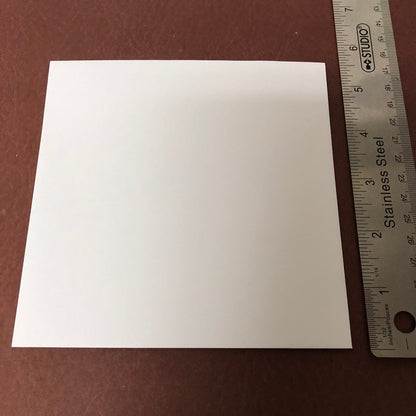 5 1/2" x 5 1/2" 14 x 14 cm Square Gummed Envelopes Pack of 25 Envelopes 28lb White Envelopes For Announcements, Invitations, Card SGE5.5x5.5