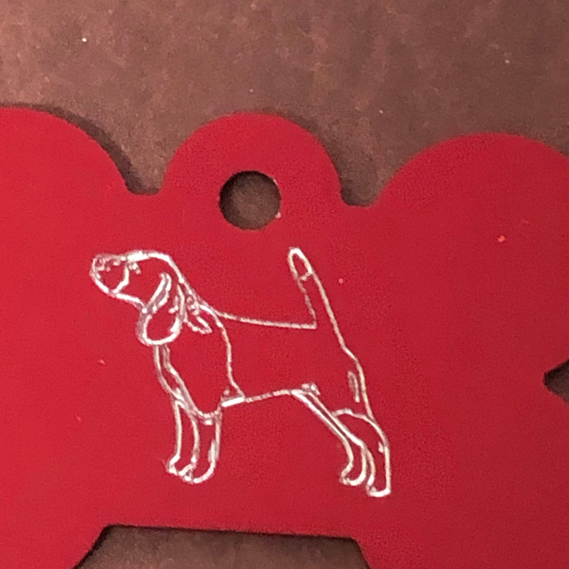 Dog, Large Bone Tag, Aluminum Personalized Diamond Engraved, Dog Tag, Pet Tag, ID Tags, For Dog Collar, Puppy Tag, CAjAPLBT