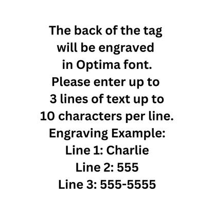 I'm lost Call my Parents, Small Bone Personalized Aluminum Tag, Diamond Engraved, Dog Tag, ID Tags, For Puppy, Lost Dog, Dog Collar ILCMPSB