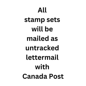Fiskars, 23 Piece, Simple Stick Grateful Rubber Stamps, 03-013391