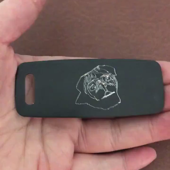 Dog, Aluminum Personalized Luggage Tag, Diamond Engraved, Perfect For Carry-on, Backpacks And Suitcases, CAGAPLT