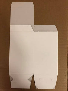 4" x 4" x 7", White Gloss Gift Boxes