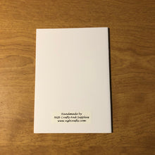 Load image into Gallery viewer, Joyeux Noël Carte De Noël Français Fait Main Bonnes Fêtes Colombe Handmade French Merry Christmas Dove Christmas Card