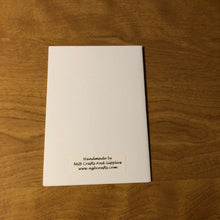 Load image into Gallery viewer, Joyeux Noël Carte De Noël Français Fait Main Bonnes Fêtes Colombe Handmade French Merry Christmas Dove Christmas Card
