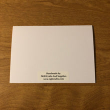 Load image into Gallery viewer, Frohe Weihnachten Vogel Deutsche Karten Handgemacht German Bird Christmas Card Handmade