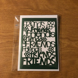 Friends Card Handmade