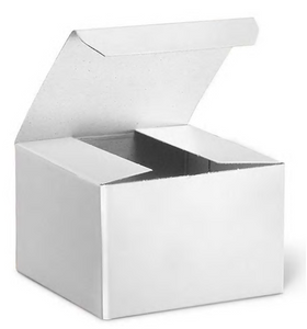 3 x 3 x 2", White Gloss Gift Boxes