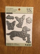 Load image into Gallery viewer, Recollections Dog 6 Piece Cut and Emboss Set 542697