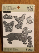Load image into Gallery viewer, Recollections Dog 6 Piece Cut and Emboss Set 542697