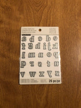 Load image into Gallery viewer, Recollections 26 Piece Alphabet All Lower Case Unicase Letters