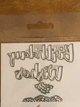 Load image into Gallery viewer, Birthday Wishes Sizzix Thinlits Set of 5 Dies By Jen Long 661868