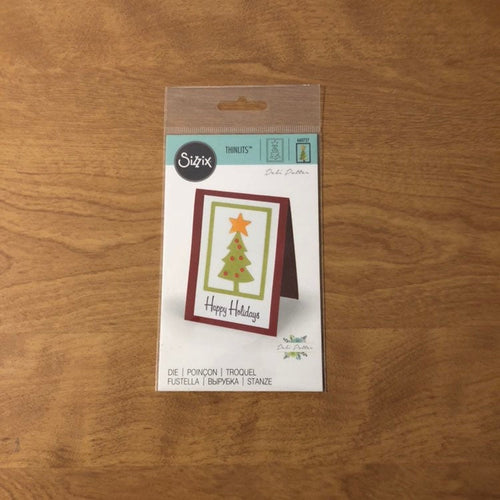 Christmas Tree Sizzix Thinlits Die By Debi Potter 660727