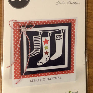 Christmas Stockings Sizzix Thinlits Die By Debi Potter 660725